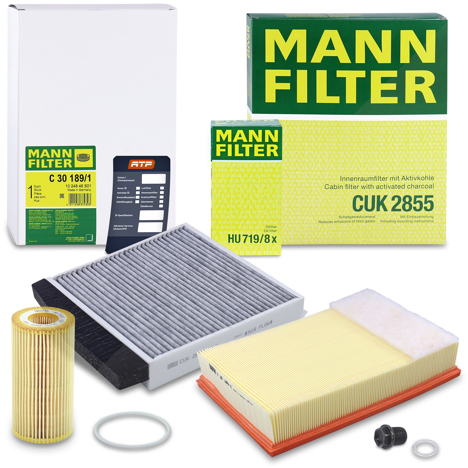 Mann-filter Inspektionspaket Filtersatz SET A [Hersteller-Nr. 10491768] für Volvo
