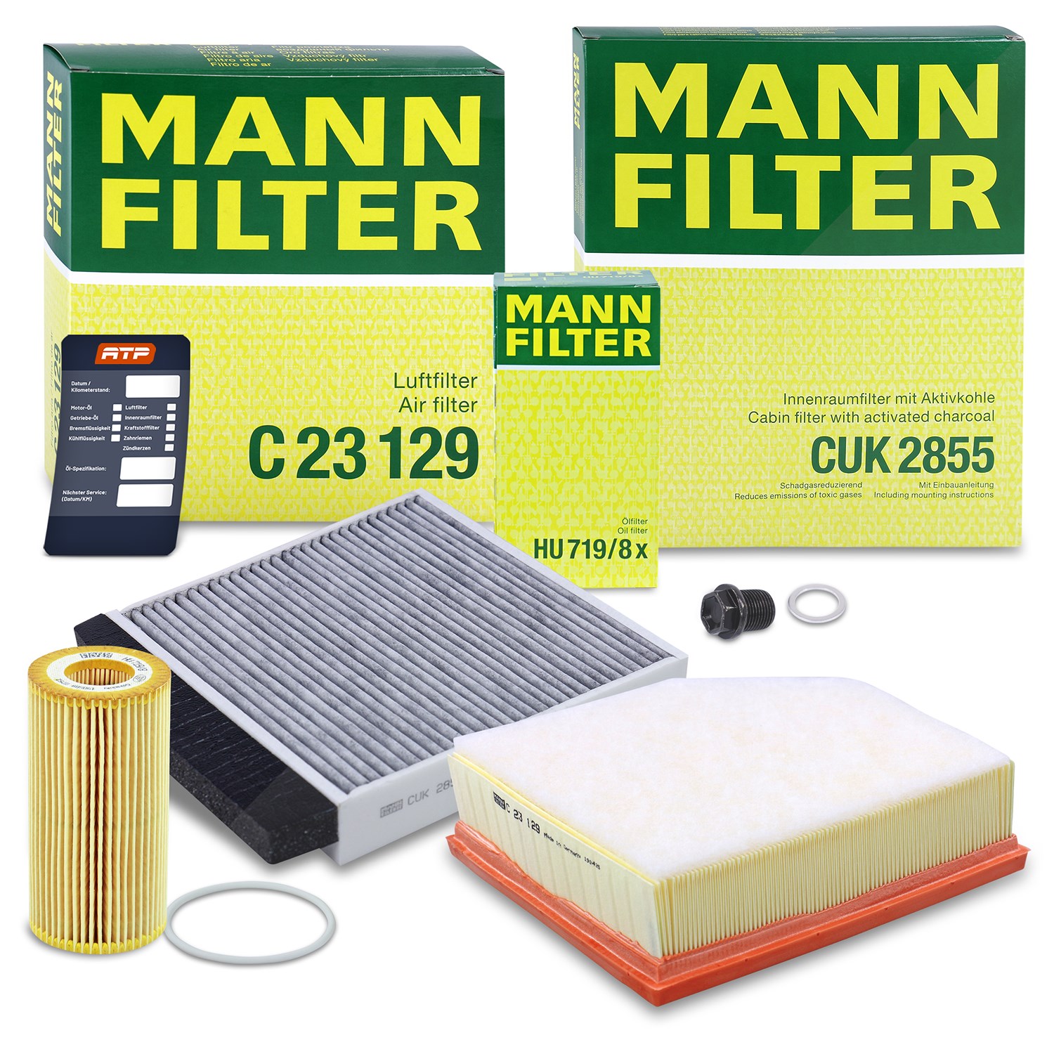 Mann-filter Inspektionspaket Filtersatz SET A [Hersteller-Nr. 10491770] für Volvo