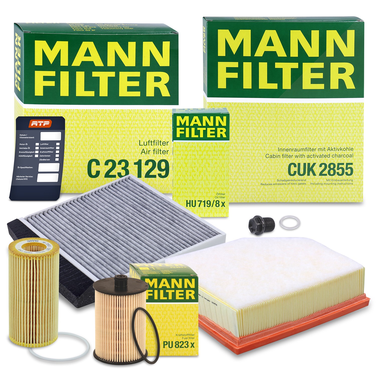 Mann-filter Inspektionspaket Filtersatz SET B [Hersteller-Nr. 10491771] für Volvo