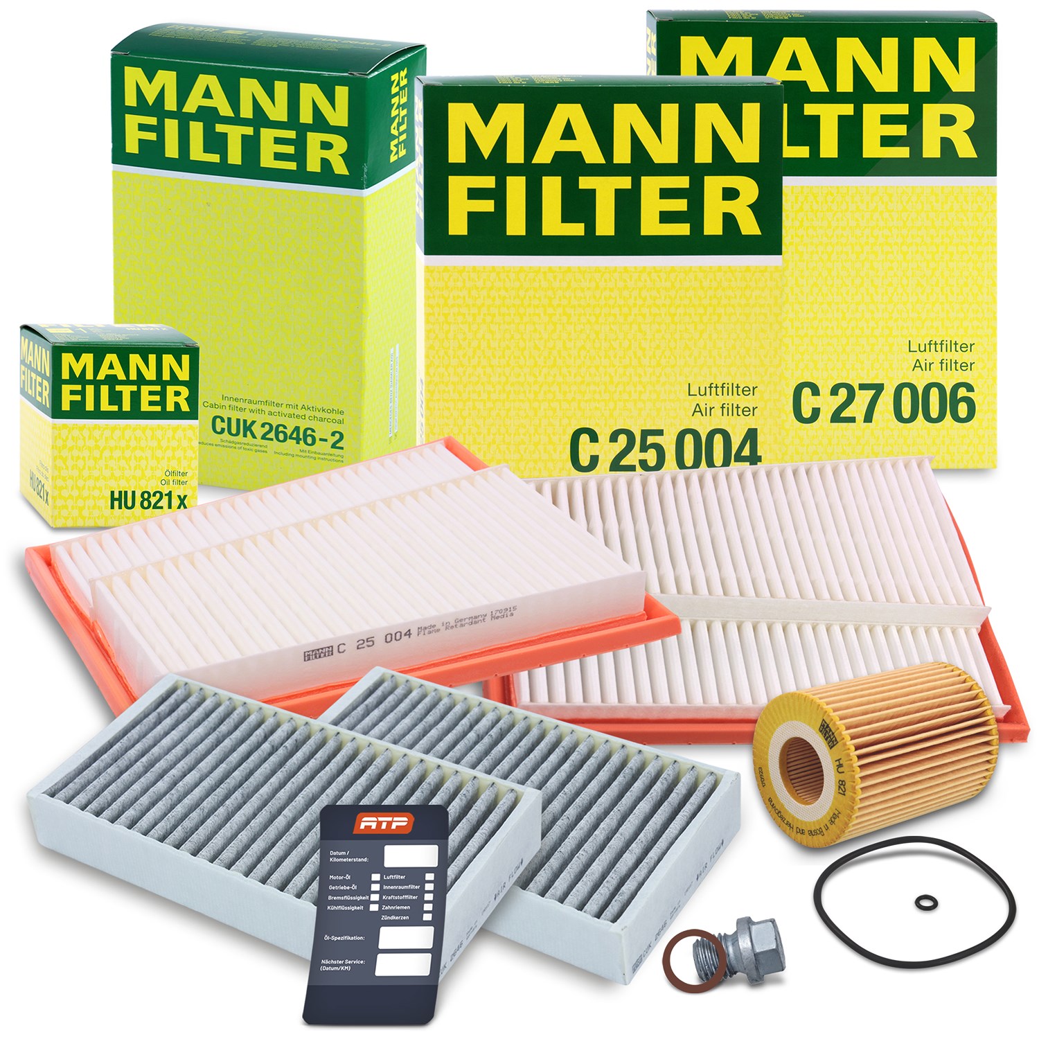 Mann-filter Inspektionspaket Filtersatz SET A [Hersteller-Nr. 10491905] für Mercedes-Benz