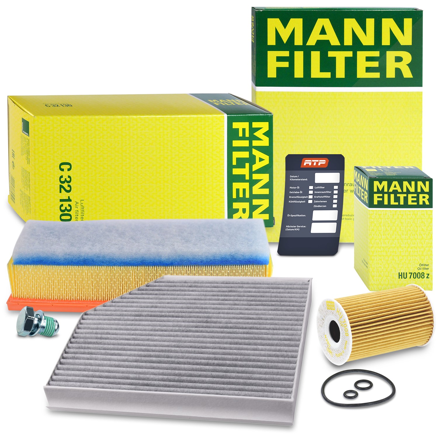 Mann-filter Inspektionspaket Filtersatz SET A [Hersteller-Nr. 10491910] für Audi