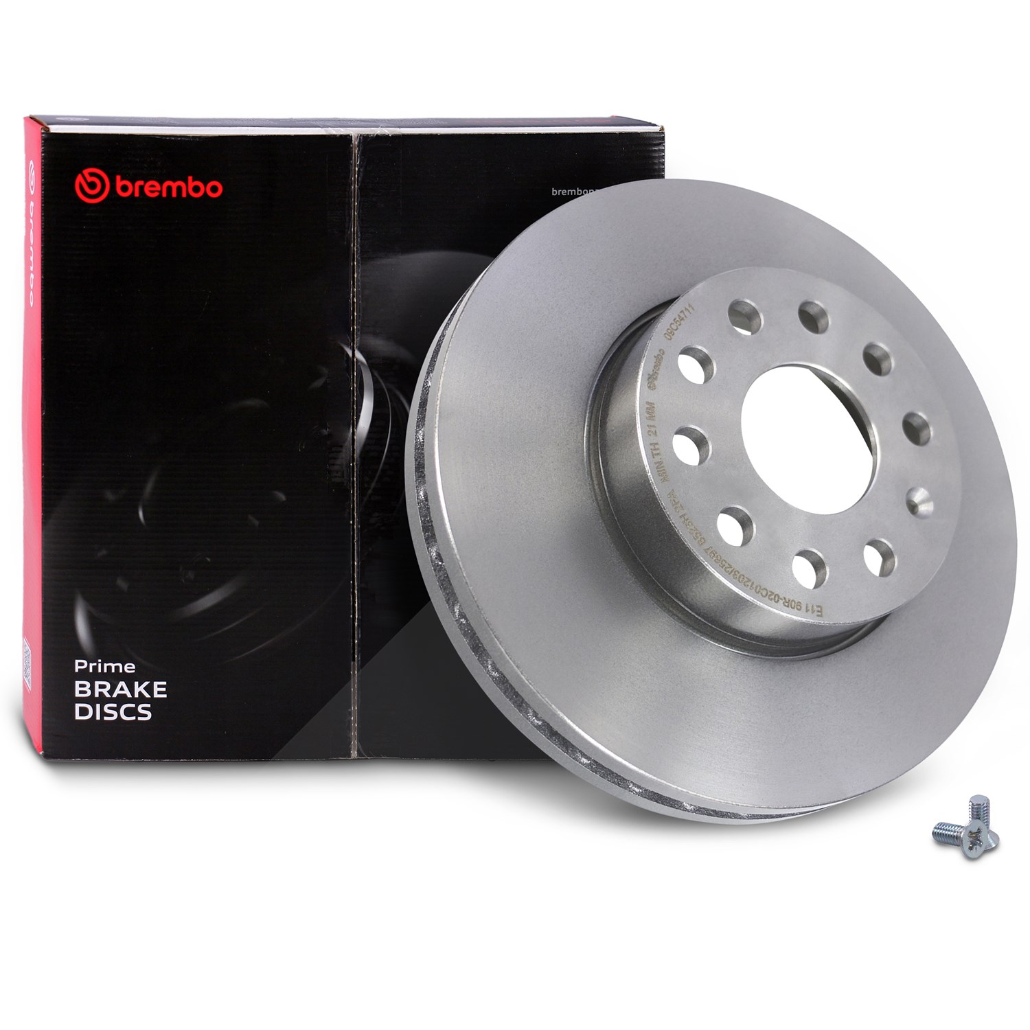 Brembo Bremsscheibe belüftet vorne [Hersteller-Nr. 09.C547.11] für Seat, VW, Skoda, Audi