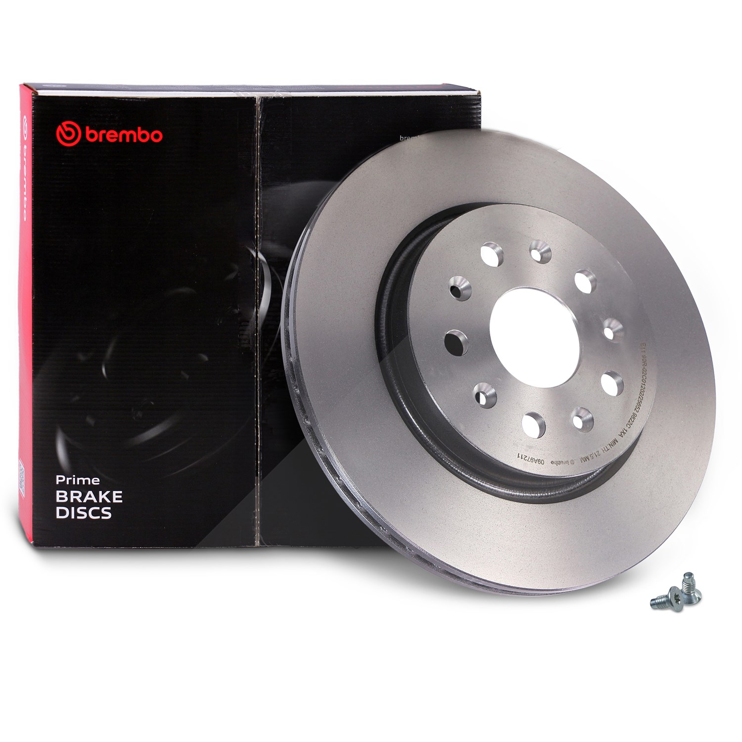 Brembo Bremsscheibe belüftet hinten [Hersteller-Nr. 09.A972.11] für Chevrolet, Vauxhall, Opel, Saab