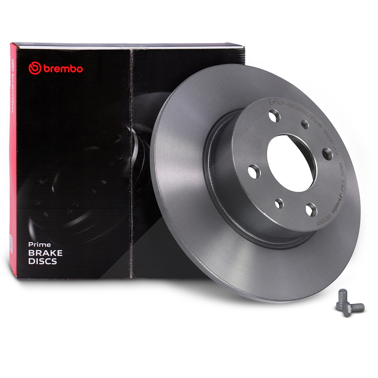 Brembo Bremsscheibe voll hinten [Hersteller-Nr. 08.3126.11] für Lancia, Chrysler, Fiat, Alfa Romeo