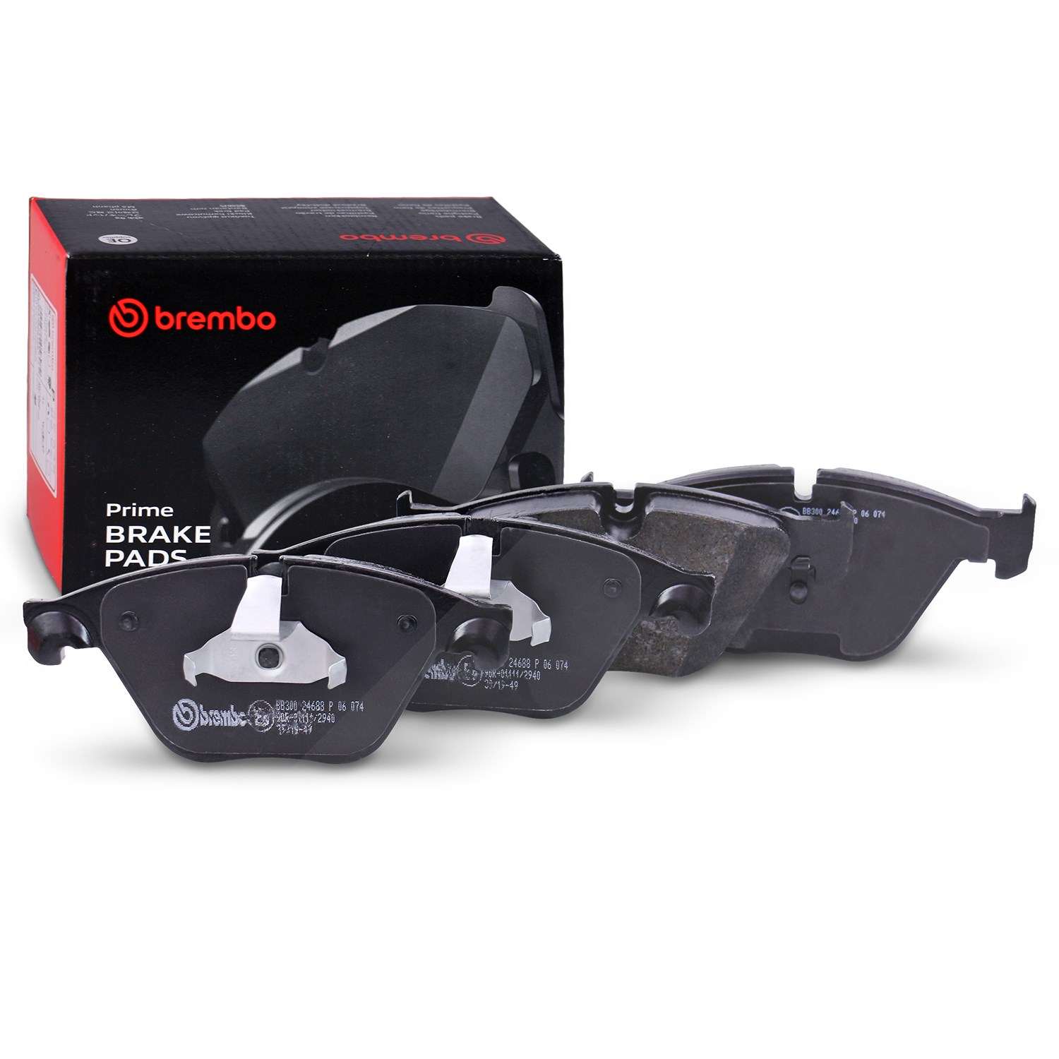Brembo Bremsbelagsatz, Scheibenbremse [Hersteller-Nr. P06074] für BMW