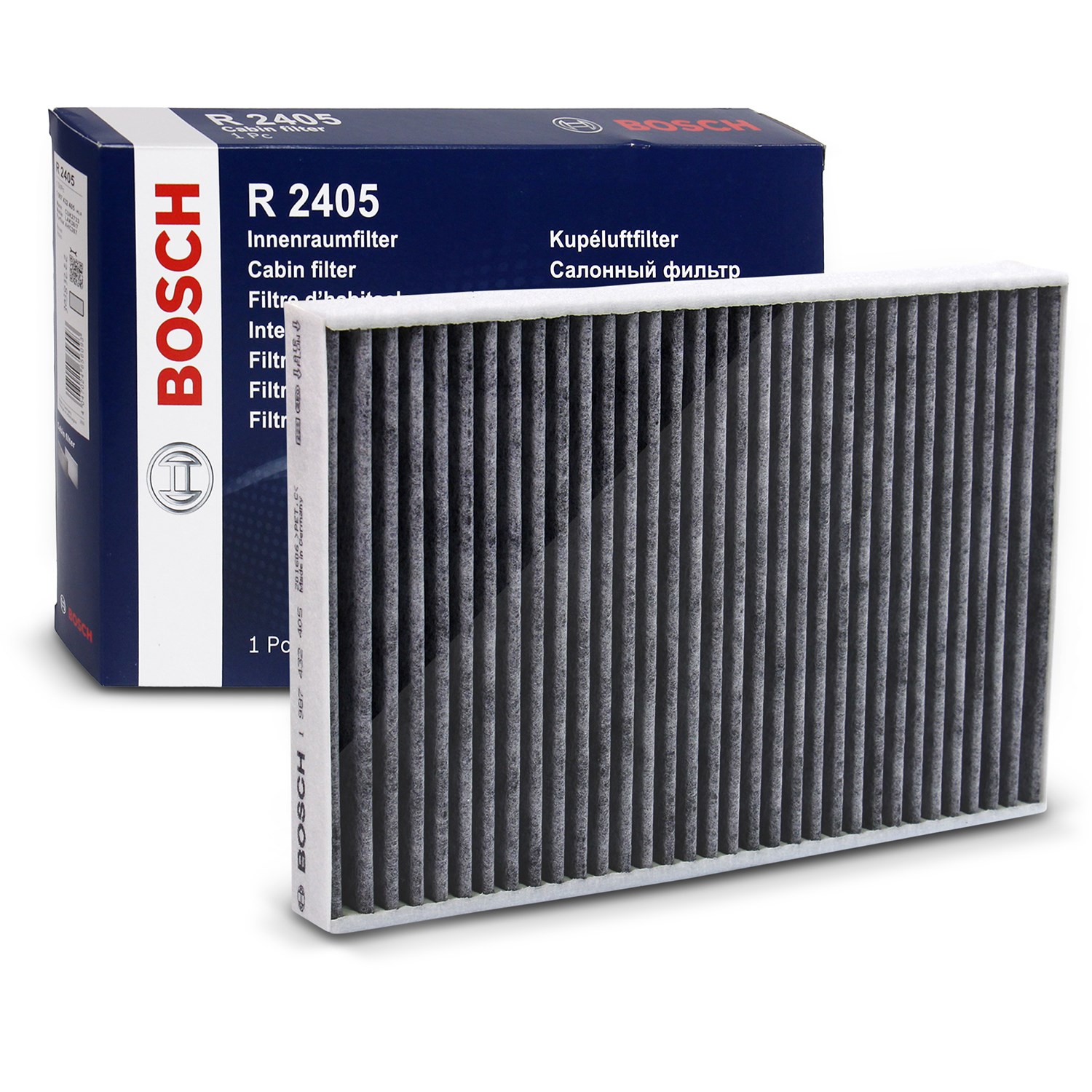 Bosch Filter, Innenraumluft [Hersteller-Nr. 1987432405] für Land Rover, Volvo, Jaguar