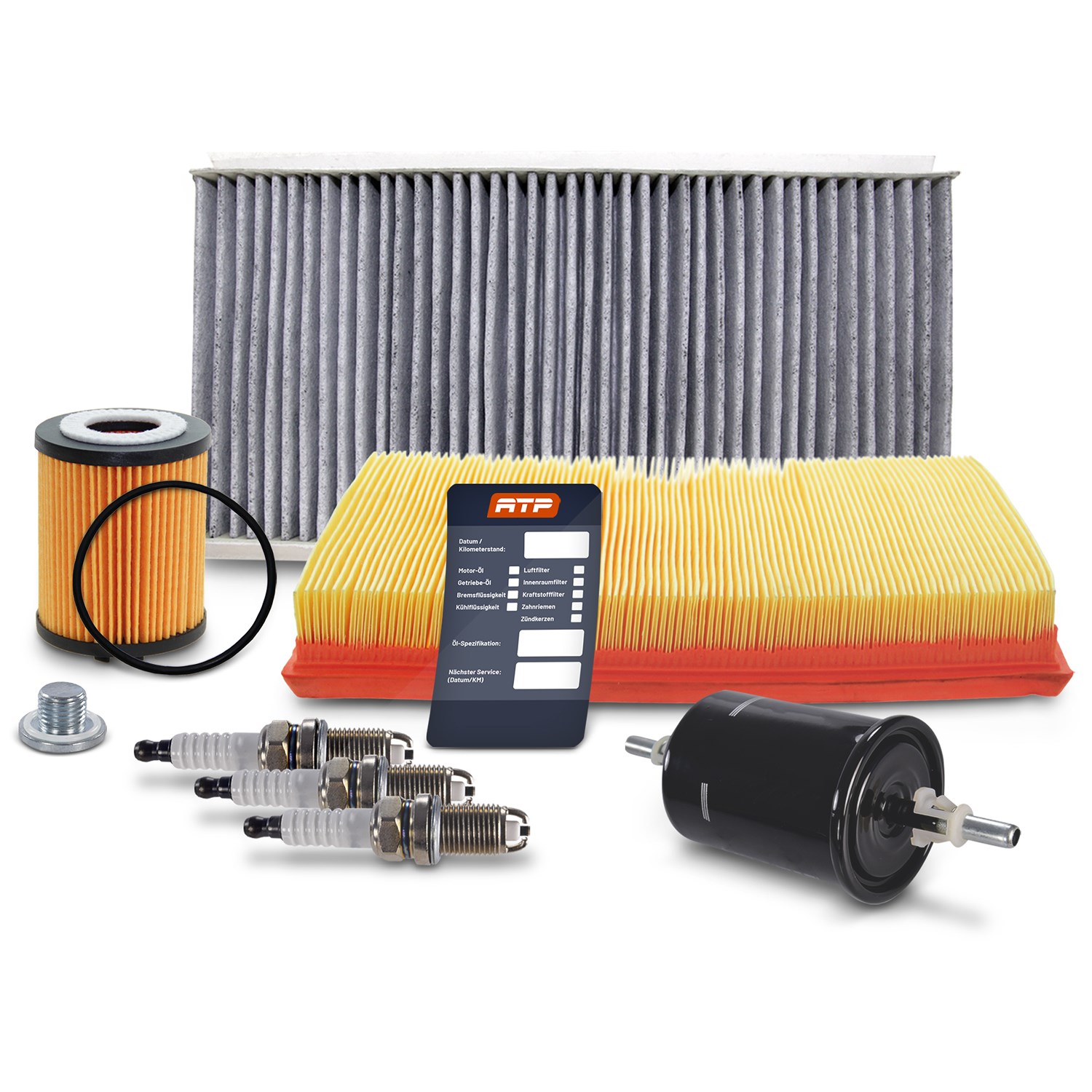Bestprice Inspektionspaket Filtersatz SET D [Hersteller-Nr. 10694178] für Opel, Vauxhall