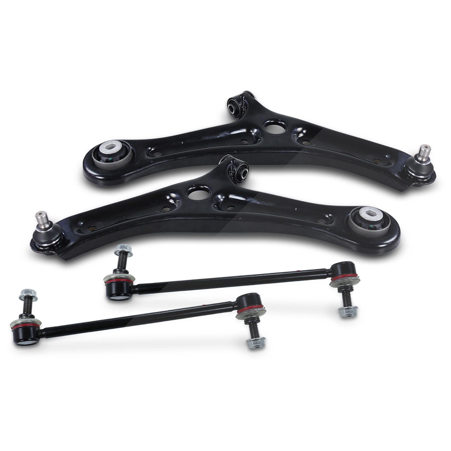 Bestprice 2x Querlenker + 2x Koppelstange vorne [Hersteller-Nr. 41845335] für Ford