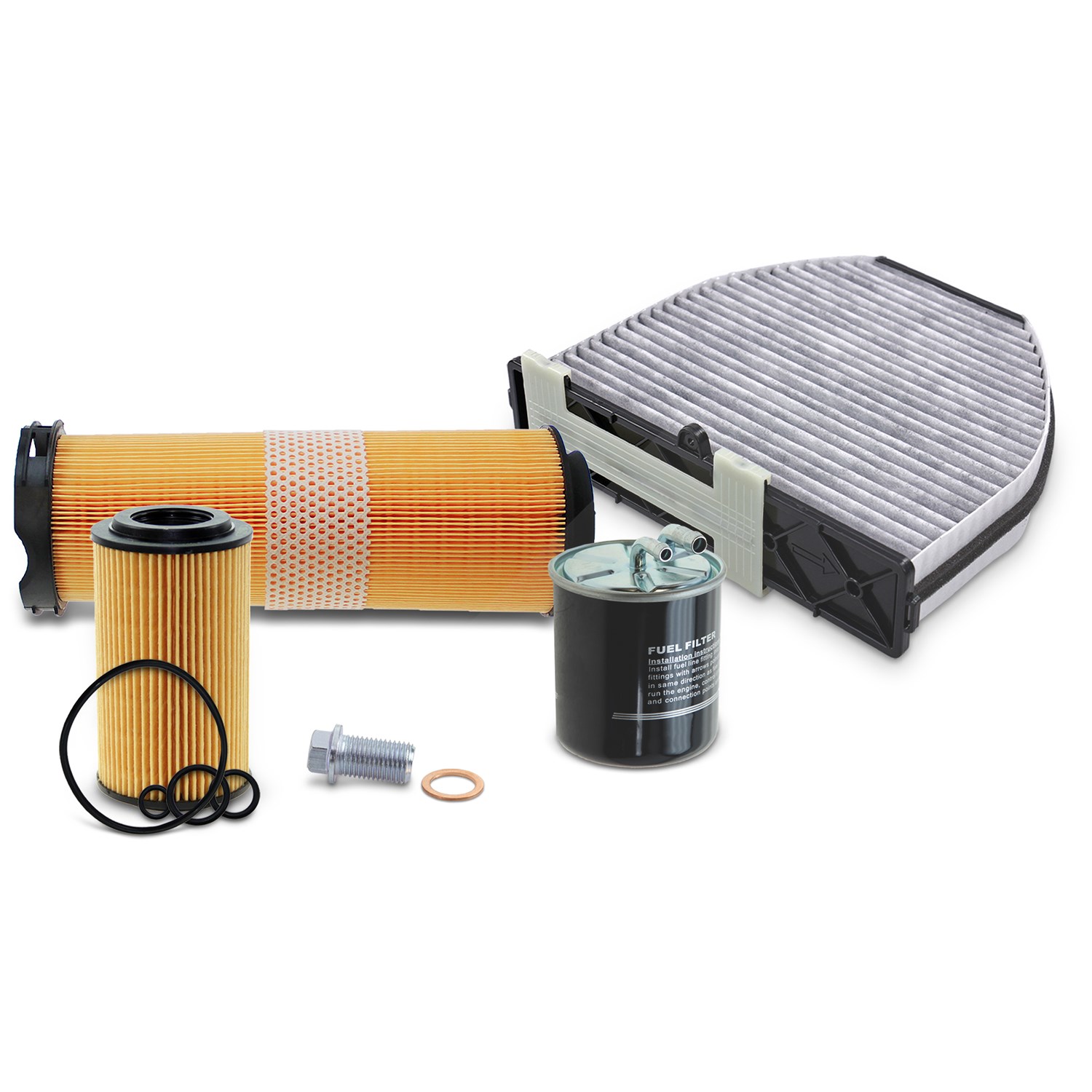 Bestprice Inspektionspaket Filtersatz SET B [Hersteller-Nr. 10694197] für Mercedes-Benz