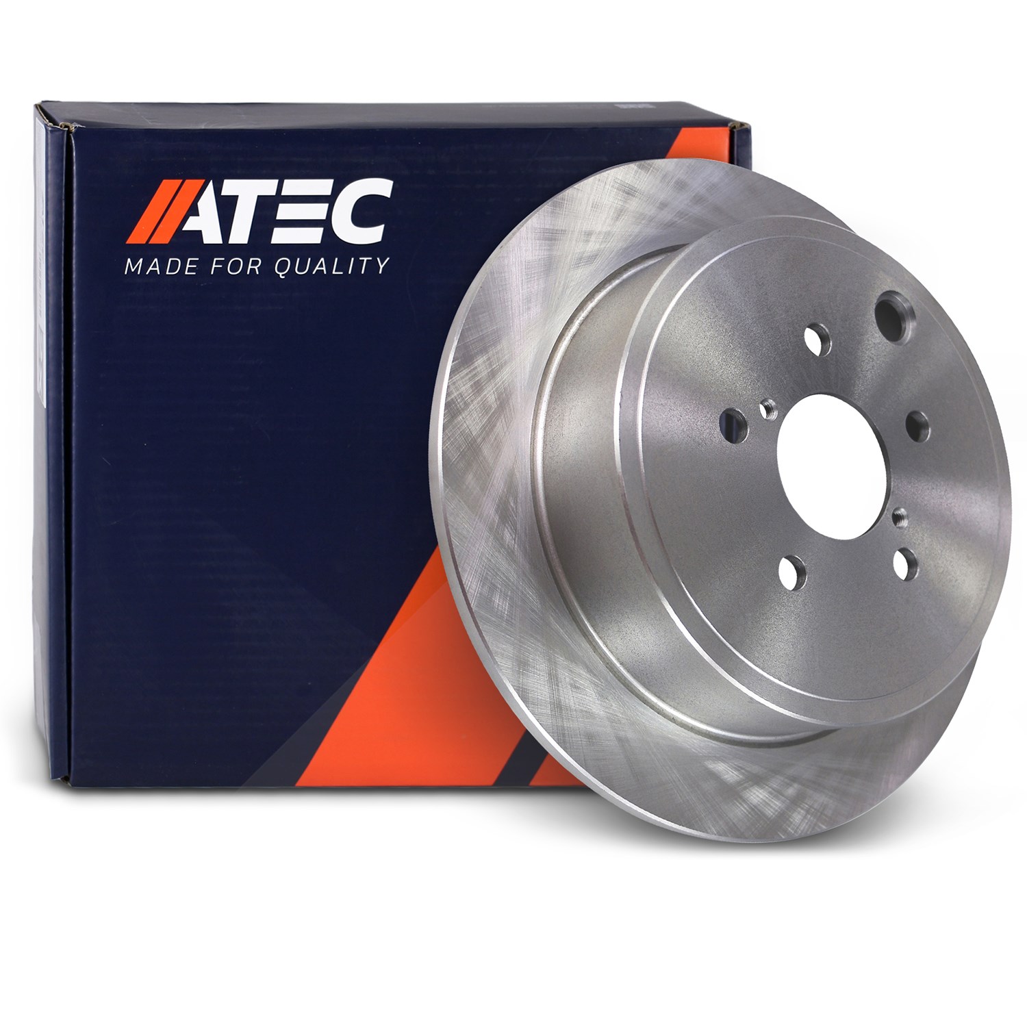 Atec Bremsscheibe Hinterachse Voll [Hersteller-Nr. 10604863] für Toyota, Subaru