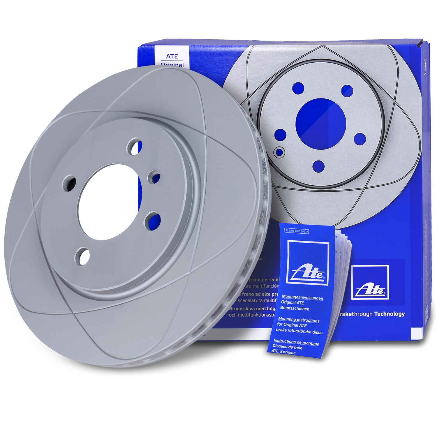 Ate POWERDISC Bremsscheibe belüftet vorne [Hersteller-Nr. 24.0322-0122.1] für BMW