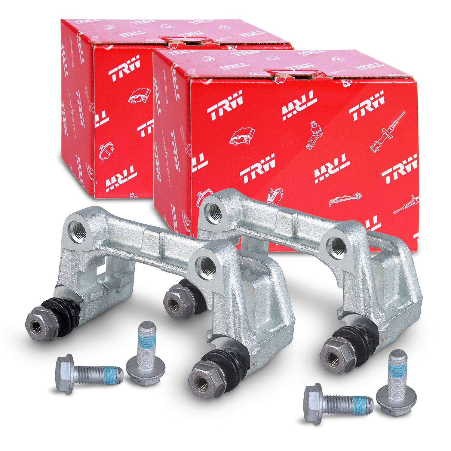 Trw 2x Bremssattelhalter Hinterachse [Hersteller-Nr. 40372218] für Chevrolet, Opel, Vauxhall