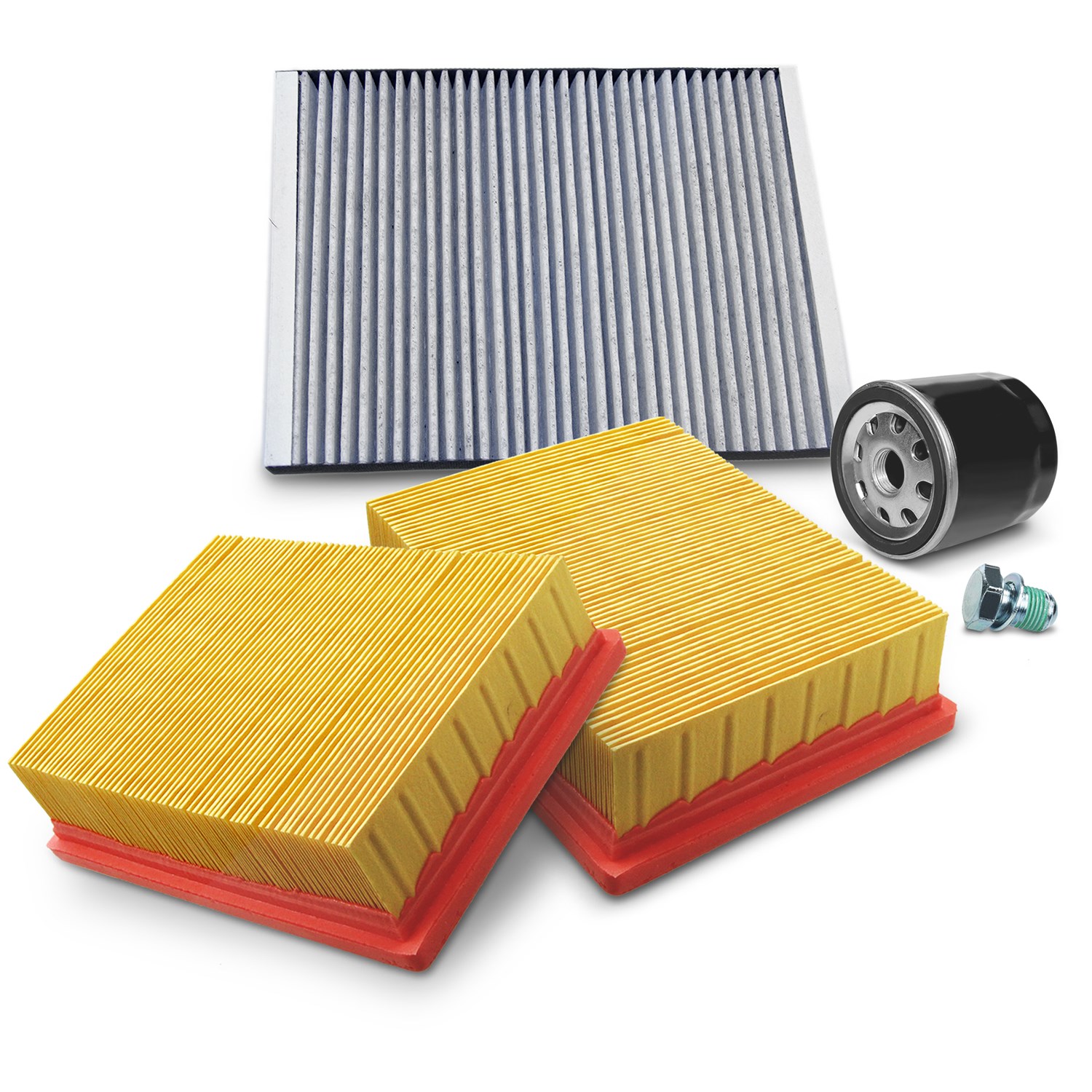 Bestprice Inspektionspaket Filtersatz SET A [Hersteller-Nr. 10694160] für Seat, VW