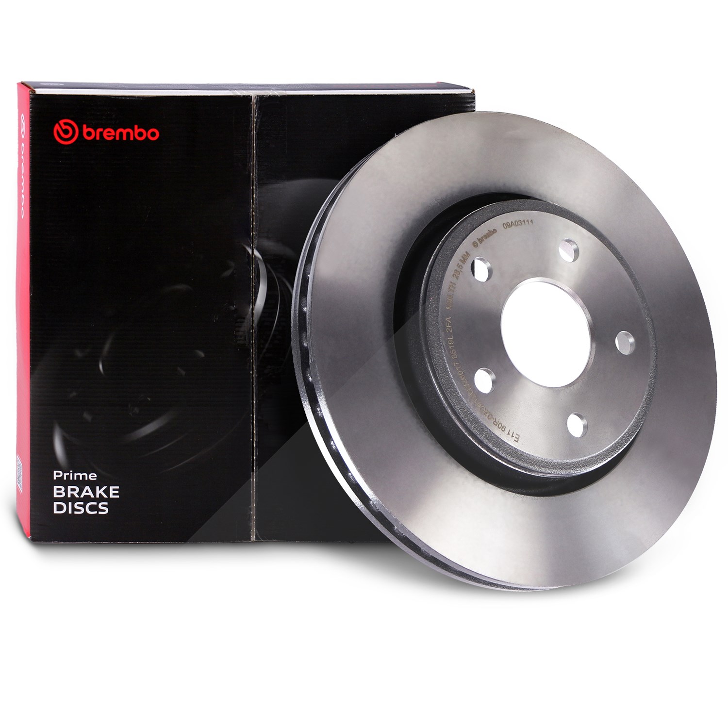 Brembo 1x Bremsscheibe Coated Disc Vorne Belüftet [Hersteller-Nr. 09.A031.11] für Jeep