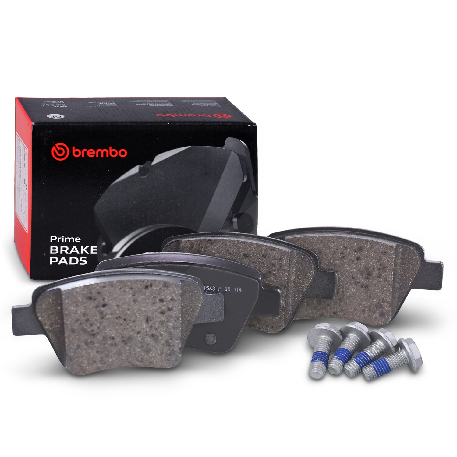 Brembo Bremsbeläge hinten (Satz) [Hersteller-Nr. P85114] für VW, Audi, Skoda, Seat
