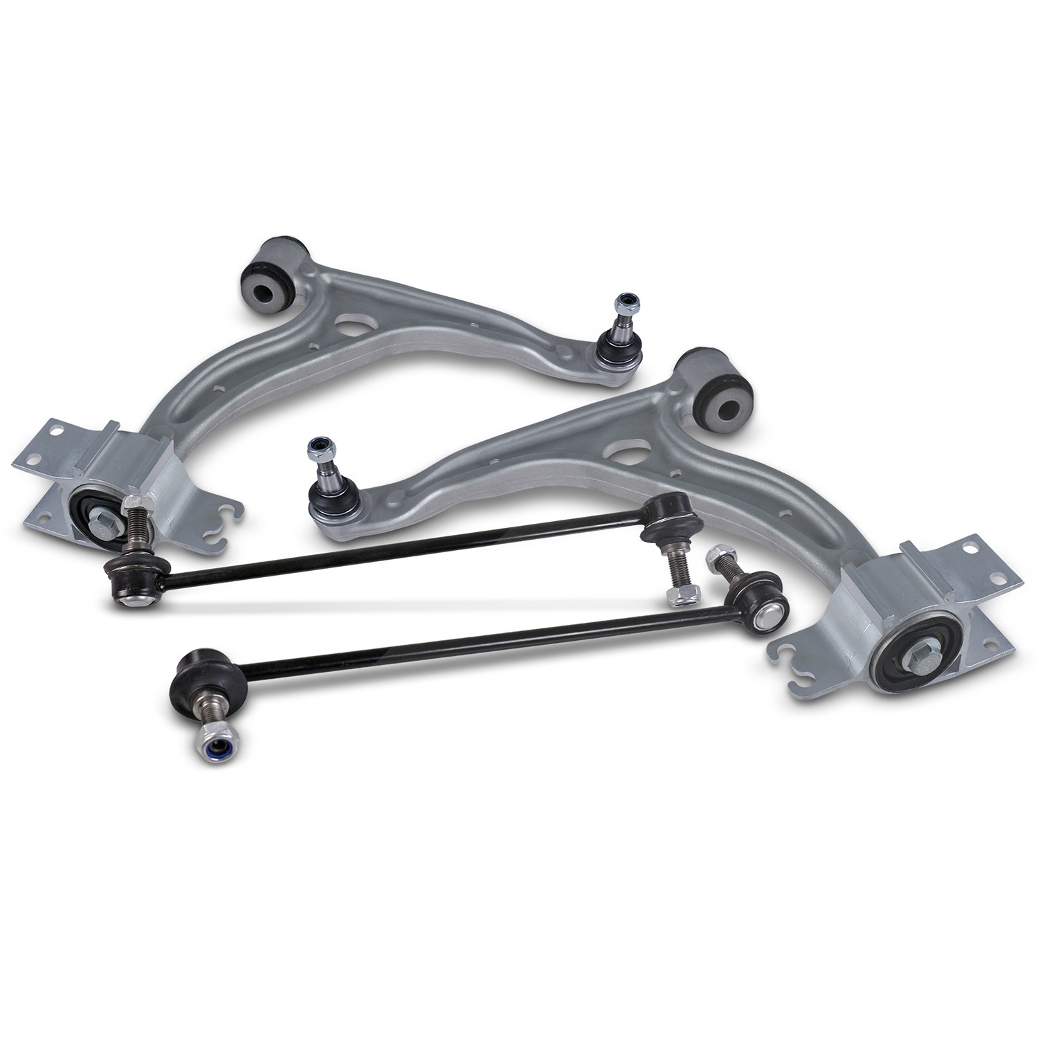 Bestprice 2x Querlenker + 2x Koppelstange vorne [Hersteller-Nr. 41846374] für Mercedes-Benz
