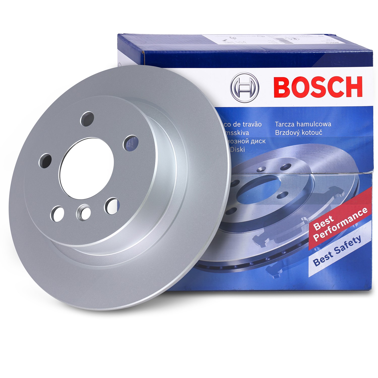 Bosch Bremsscheibe voll hinten [Hersteller-Nr. 0986479C92] für BMW, Mini