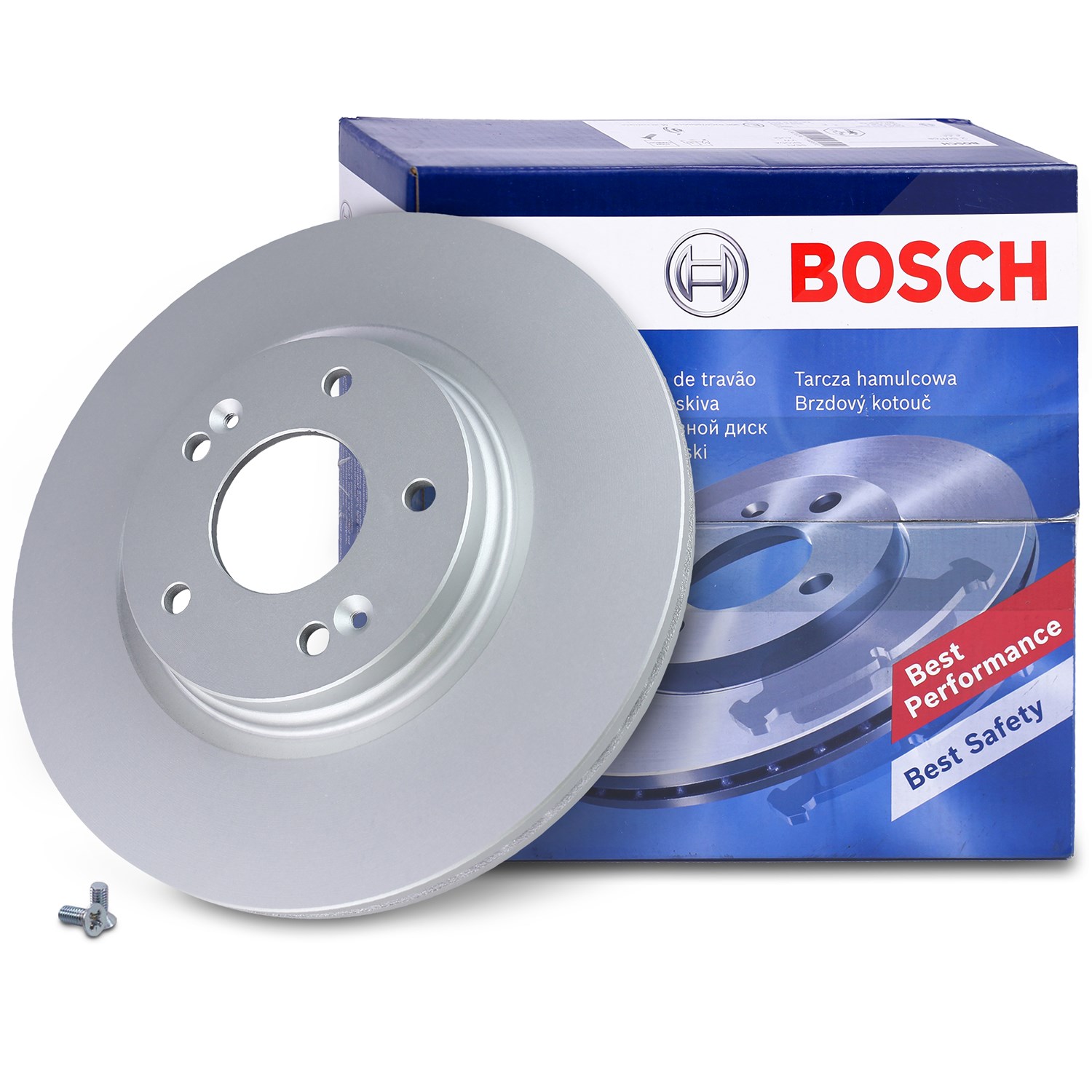 Bosch Bremsscheibe belüftet vorne [Hersteller-Nr. 0986479E42] für Kia, Hyundai