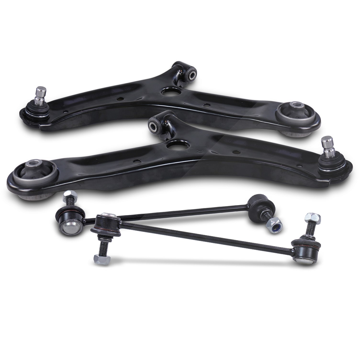 Bestprice 2x Querlenker + 2x Koppelstange vorne [Hersteller-Nr. 41845912] für Hyundai