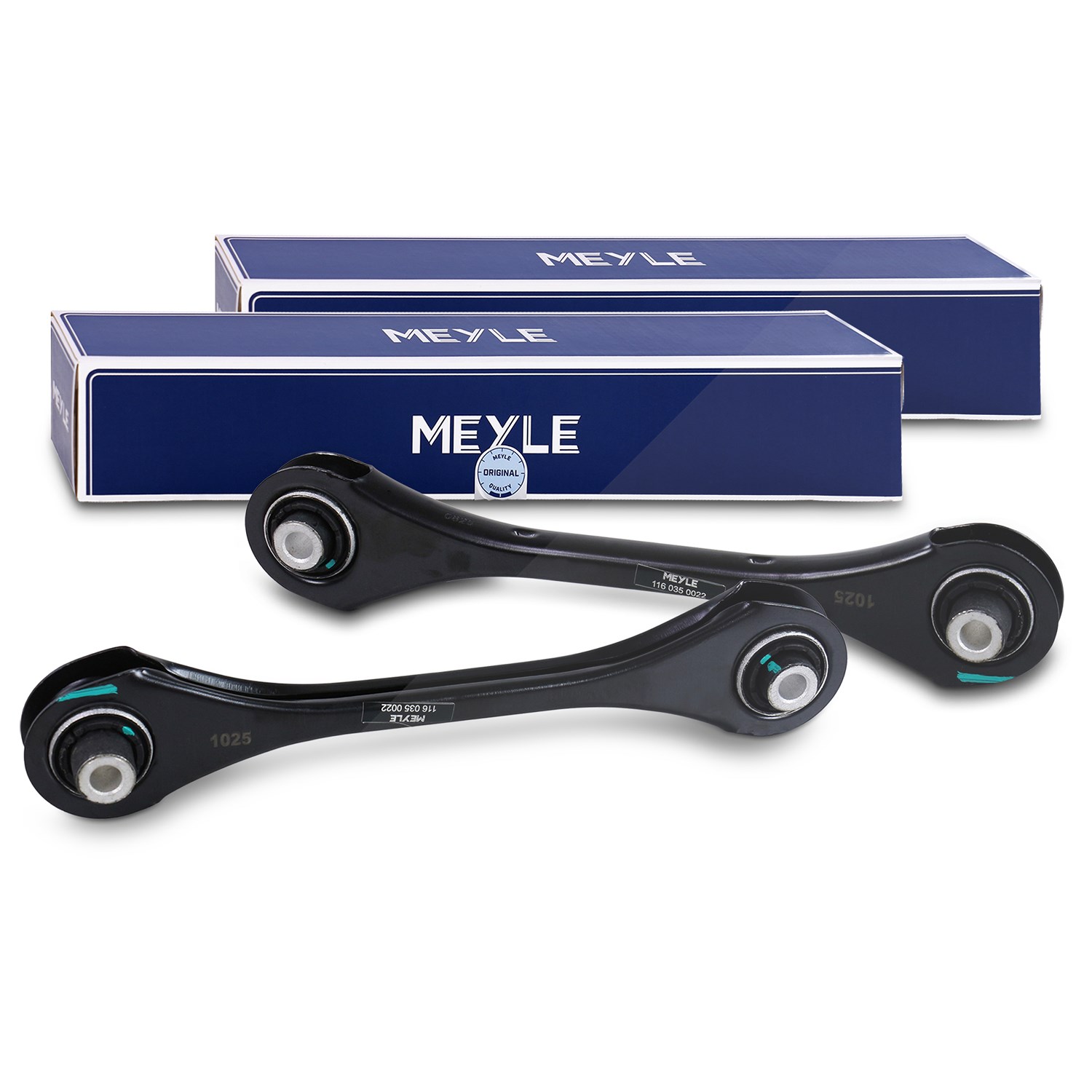 Meyle 2x Querlenker hinten unten [Hersteller-Nr. 1160350022] für Seat, Audi, Cupra, VW, Skoda