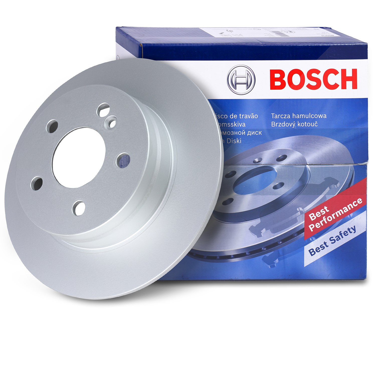 Bosch Bremsscheibe voll hinten [Hersteller-Nr. 0986479409] für Mercedes-Benz