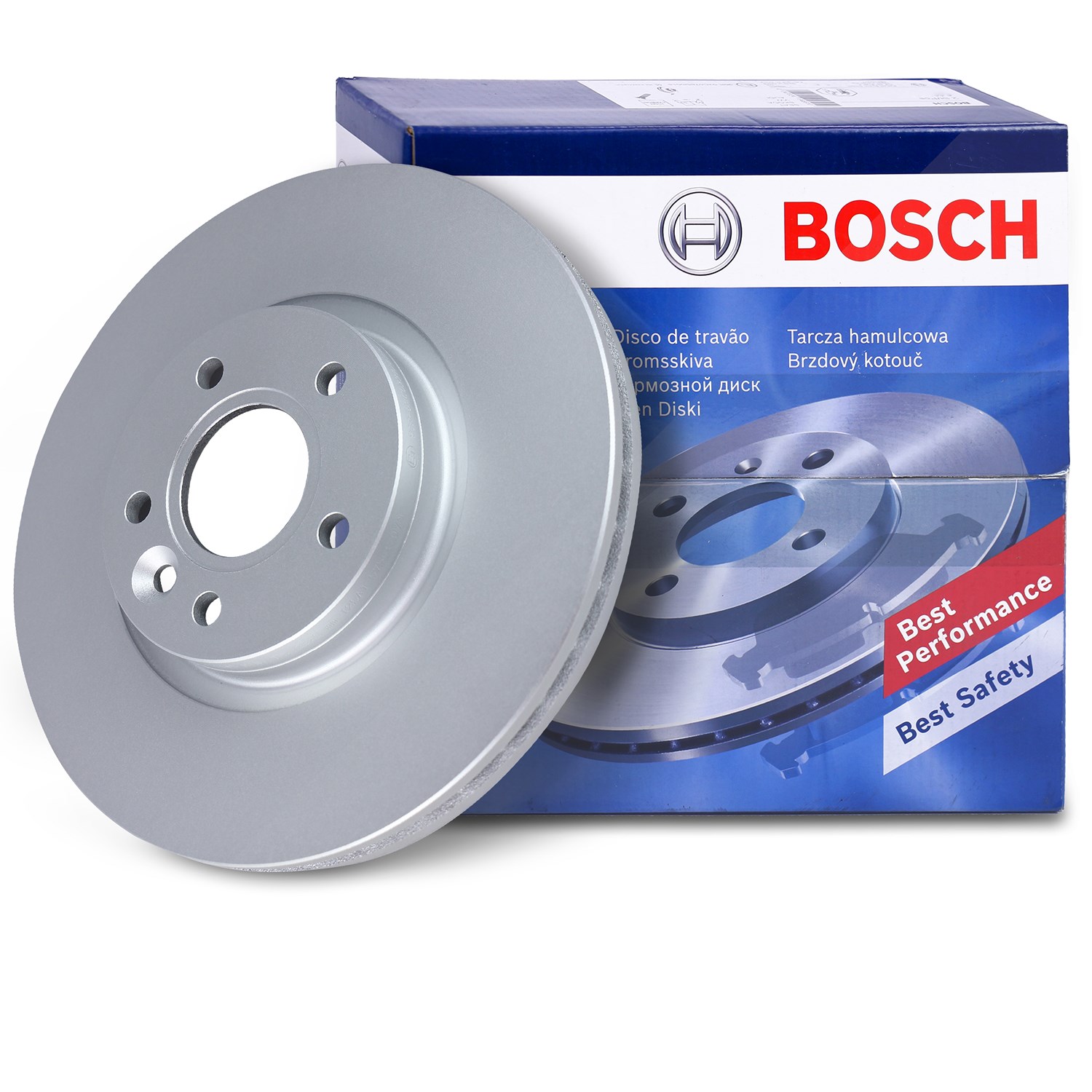 Bosch 1x Bremsscheibe belüftet vorne [Hersteller-Nr. 0986479701] für Ford, Volvo