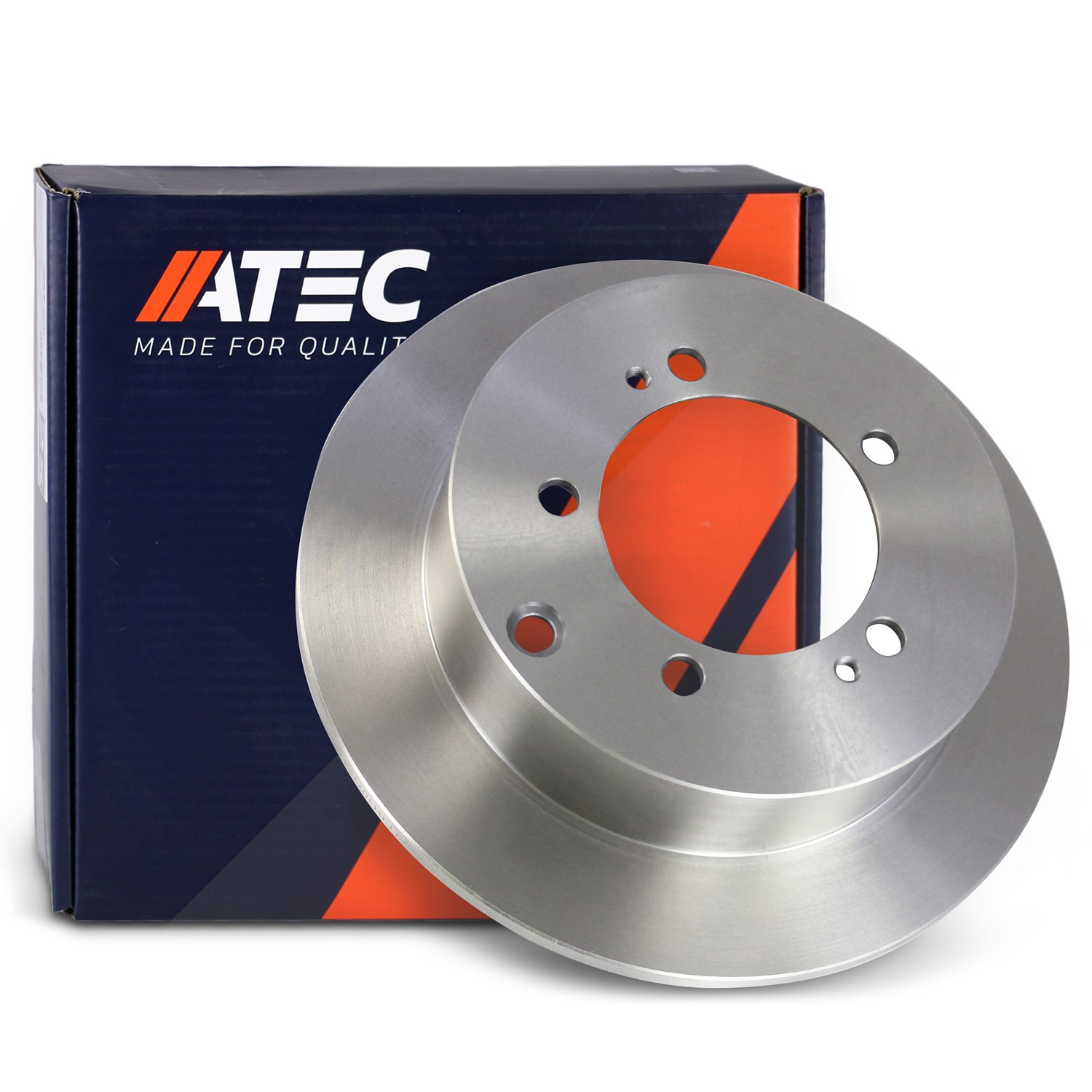 Atec Bremsscheibe Hinterachse Voll [Hersteller-Nr. 10603672] für Mitsubishi, Chrysler