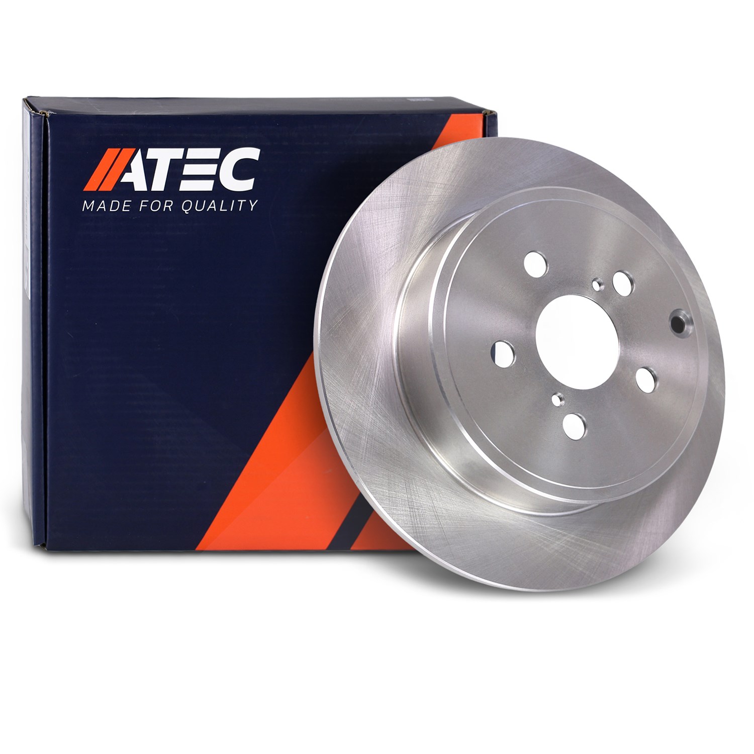 Atec Bremsscheibe Hinterachse Voll [Hersteller-Nr. 10603277] für Toyota