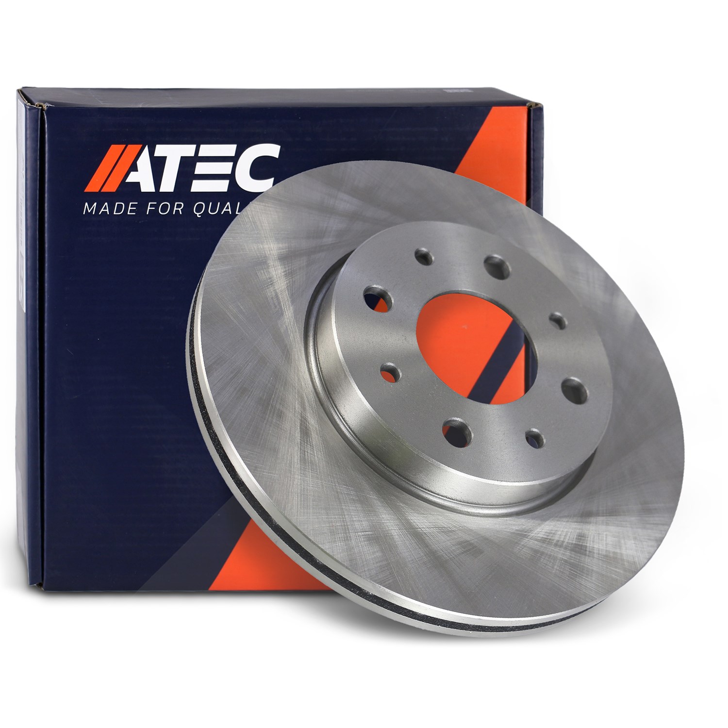 Atec Bremsscheibe Vorderachse Belüftet [Hersteller-Nr. 10605127] für Fiat, Ford