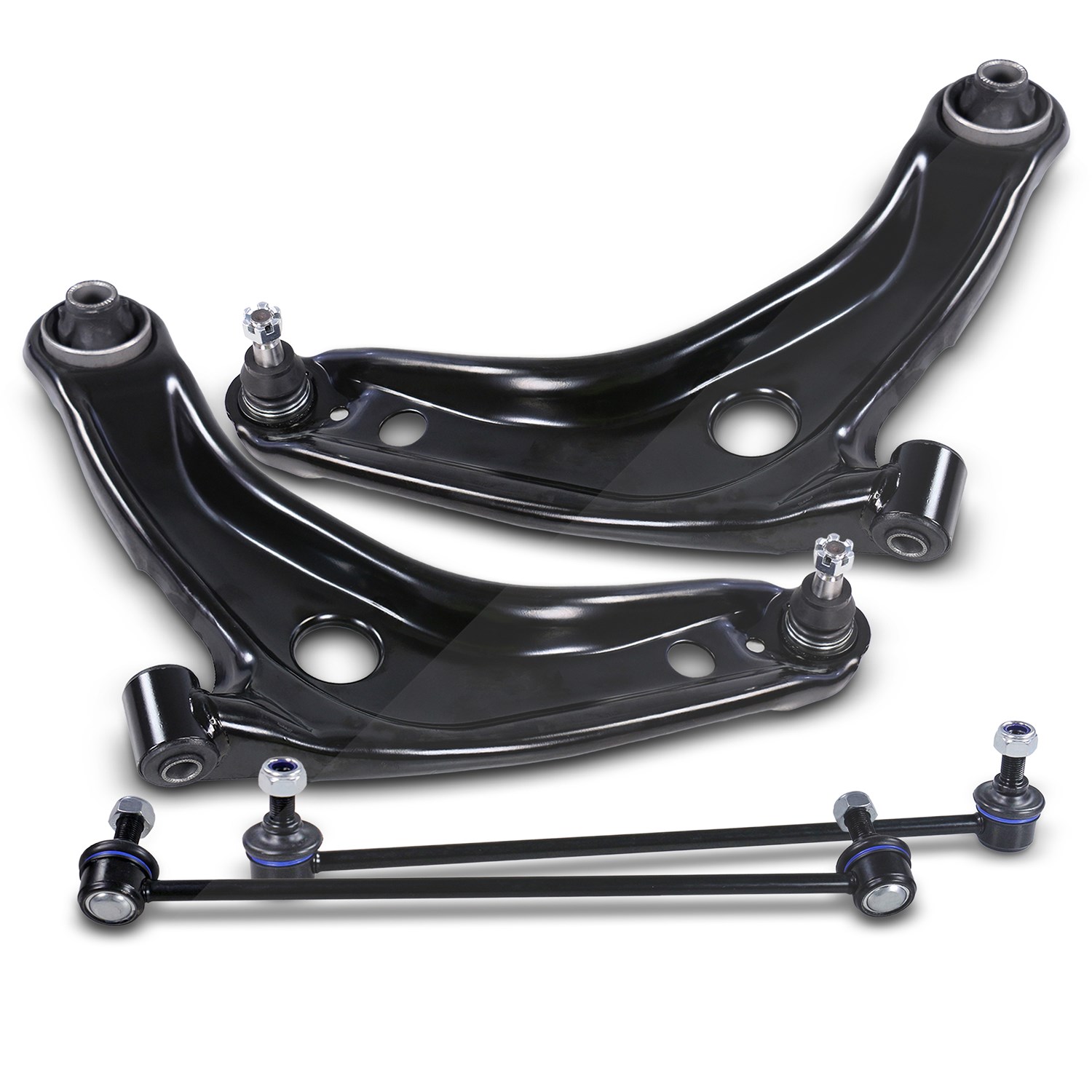 Bestprice 2x Querlenker + 2x Koppelstange vorne [Hersteller-Nr. 41846656] für Toyota
