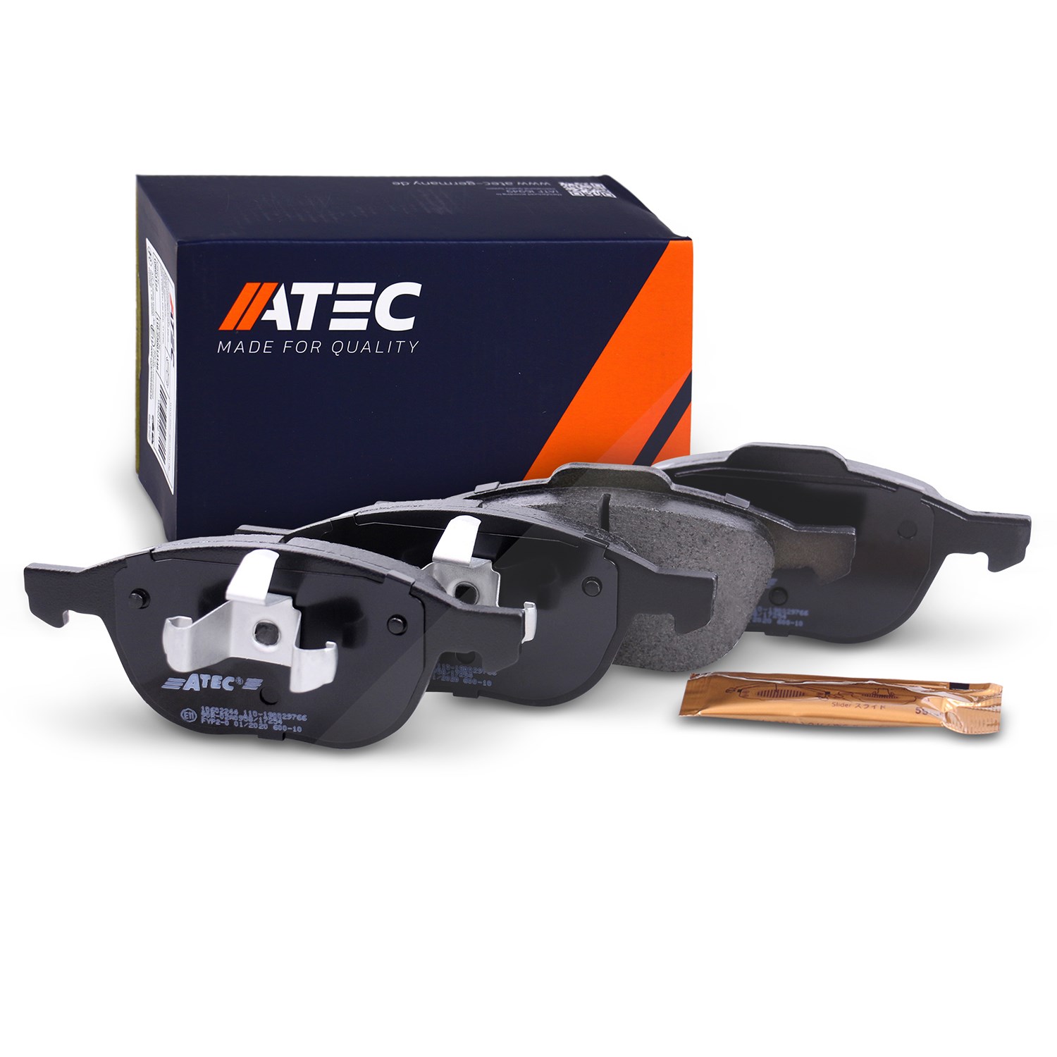 Atec Bremsbeläge vorne (Satz) [Hersteller-Nr. 10602244] für Mazda, Ford, Volvo