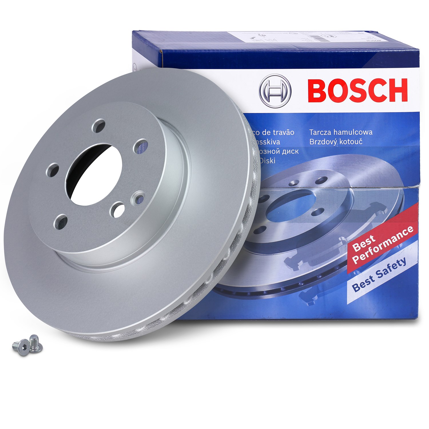 Bosch 1x Bremsscheibe belüftet vorne [Hersteller-Nr. 0986479407] für Mercedes-Benz