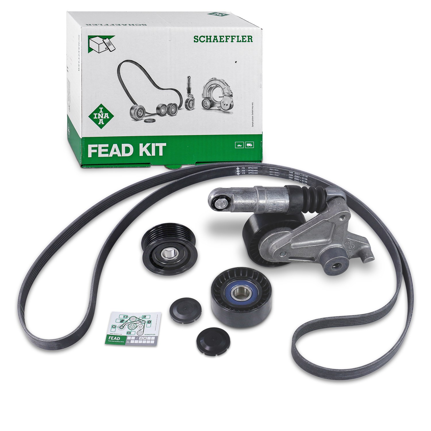 Schaeffler Ina Keilrippenriemensatz [Hersteller-Nr. 529007510] für Audi