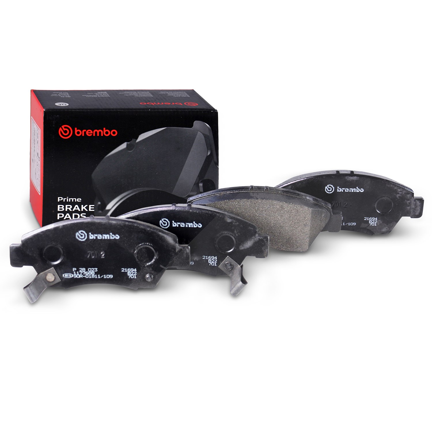 Brembo Bremsbelagsatz Vorderachse [Hersteller-Nr. P28023] für Honda