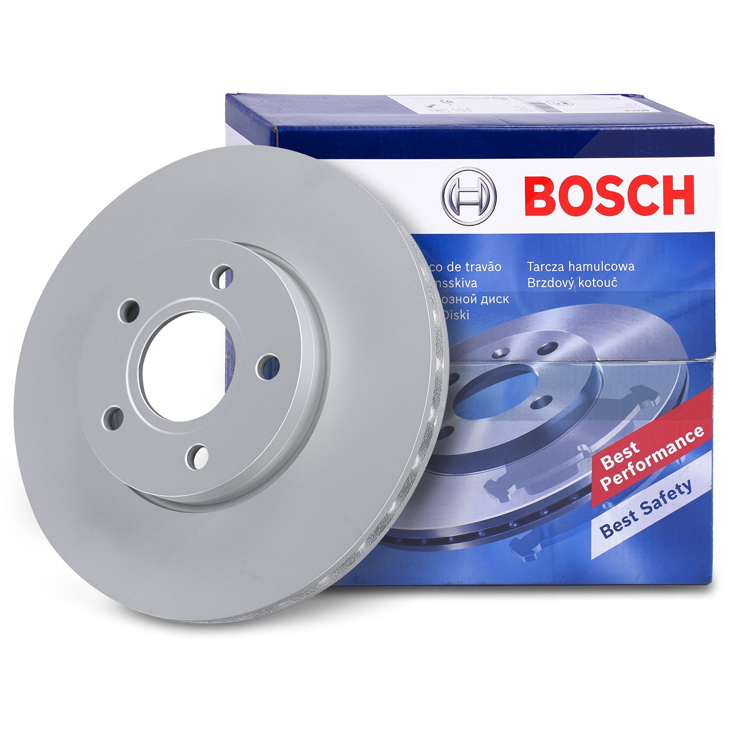 Bosch Bremsscheibe belüftet vorne [Hersteller-Nr. 0986479173] für Volvo, Ford