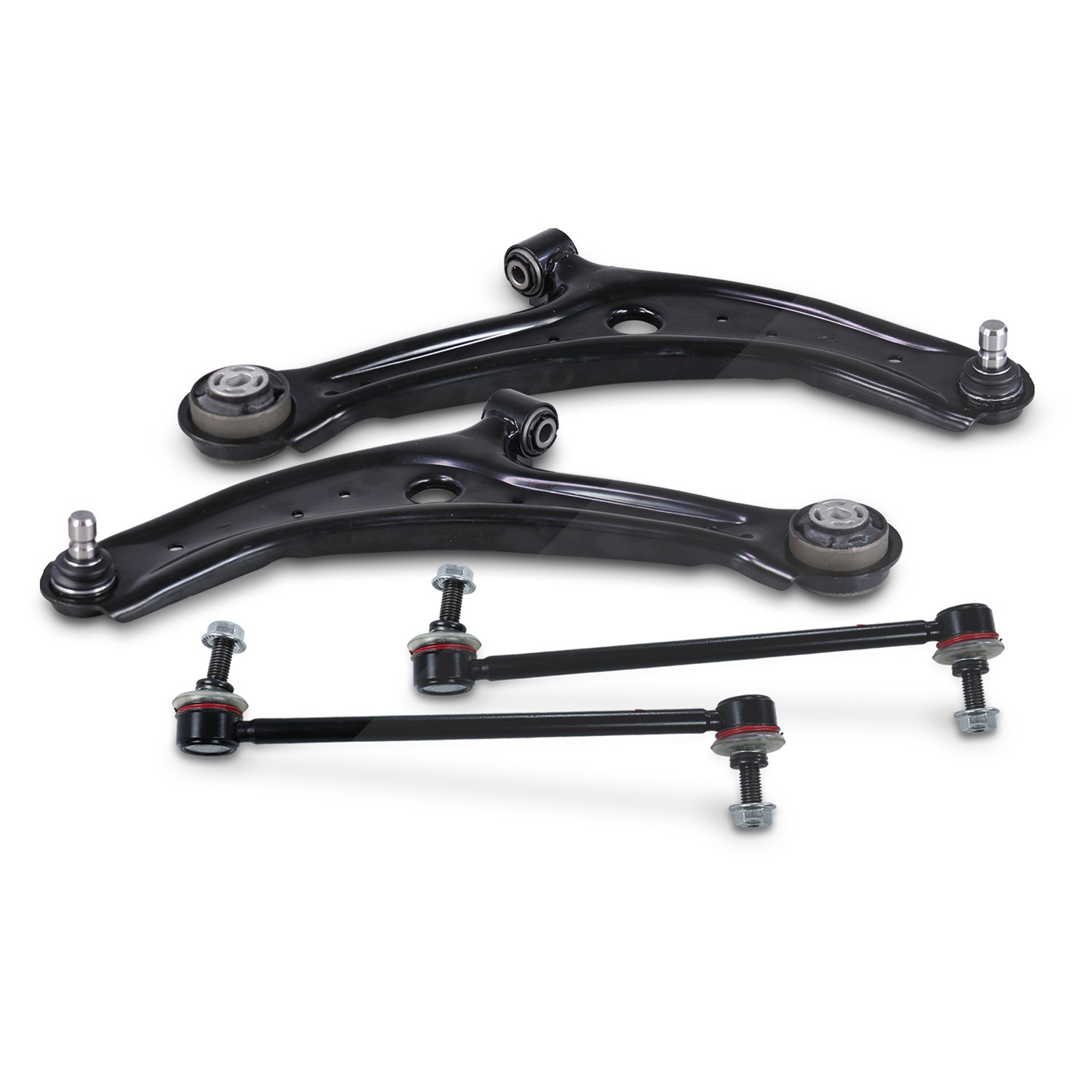 Bestprice 2x Querlenker + 2x Koppelstange vorne [Hersteller-Nr. 41860210] für Ford