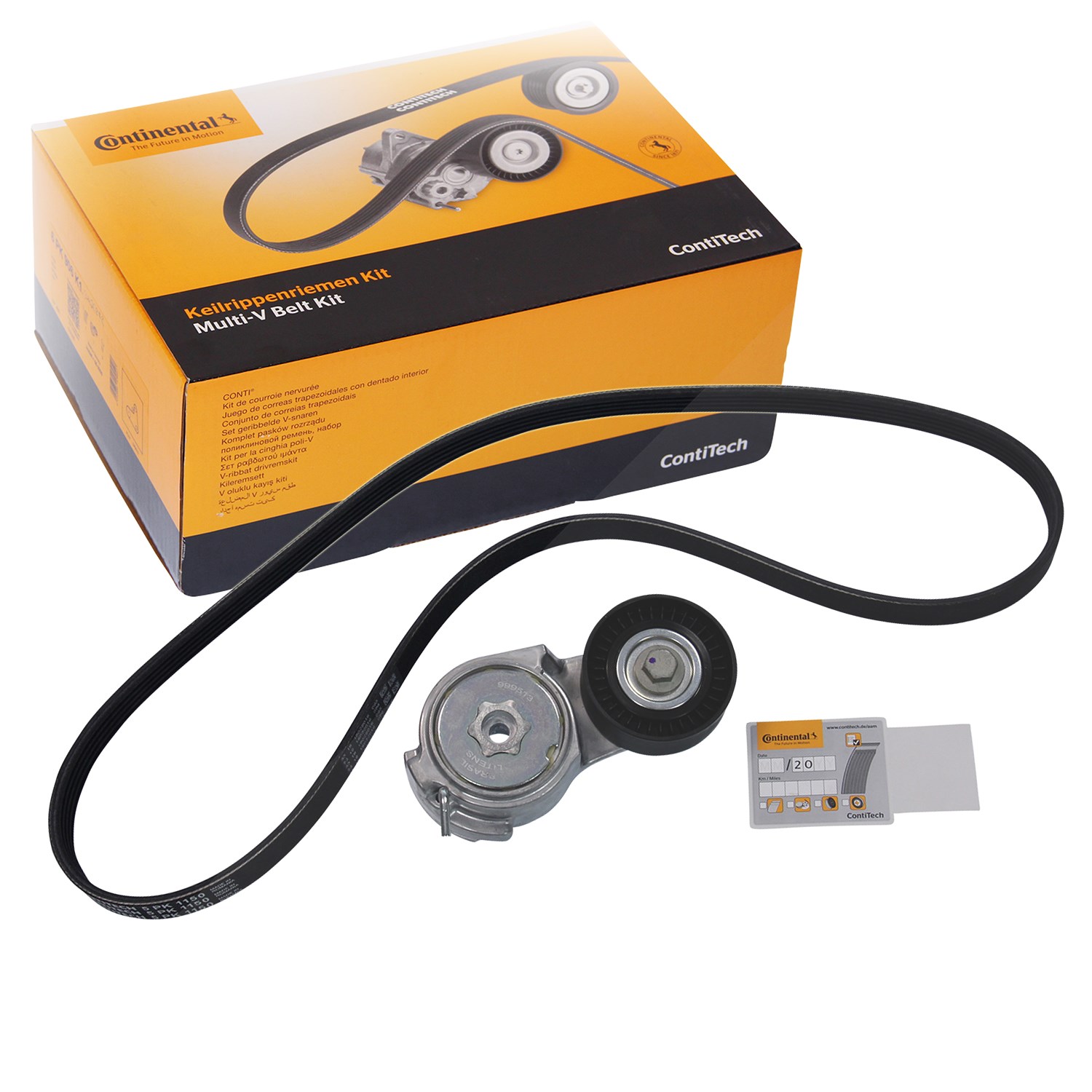 Continental Ctam Keilrippenriemensatz [Hersteller-Nr. 5PK1150K1] für Alfa Romeo, Lancia, Abarth, Fiat, Opel, Vauxhall