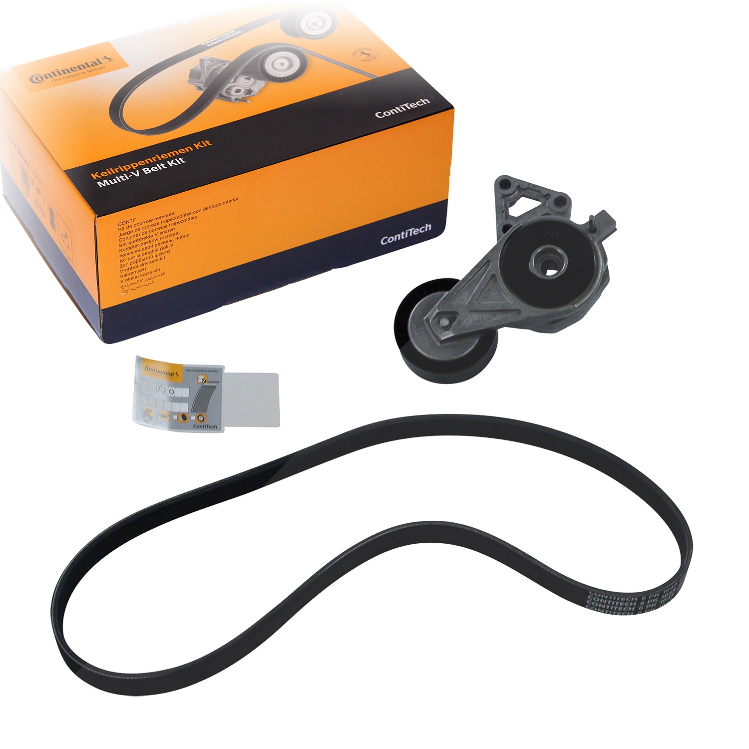 Continental Ctam Keilrippenriemensatz [Hersteller-Nr. 6PK1045K2] für Seat, VW, Audi, Skoda