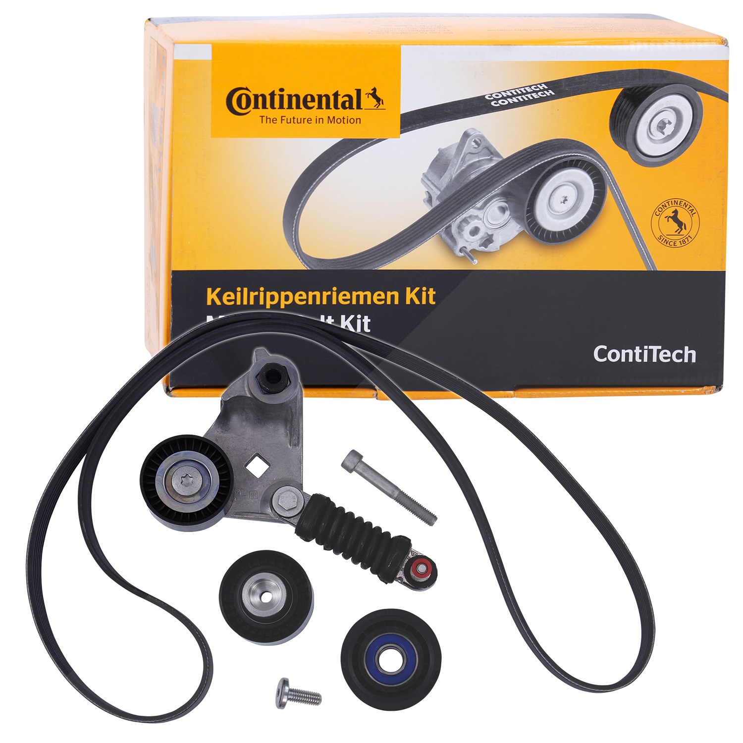 Continental Ctam Keilrippenriemensatz [Hersteller-Nr. 6PK1642K2] für Ford