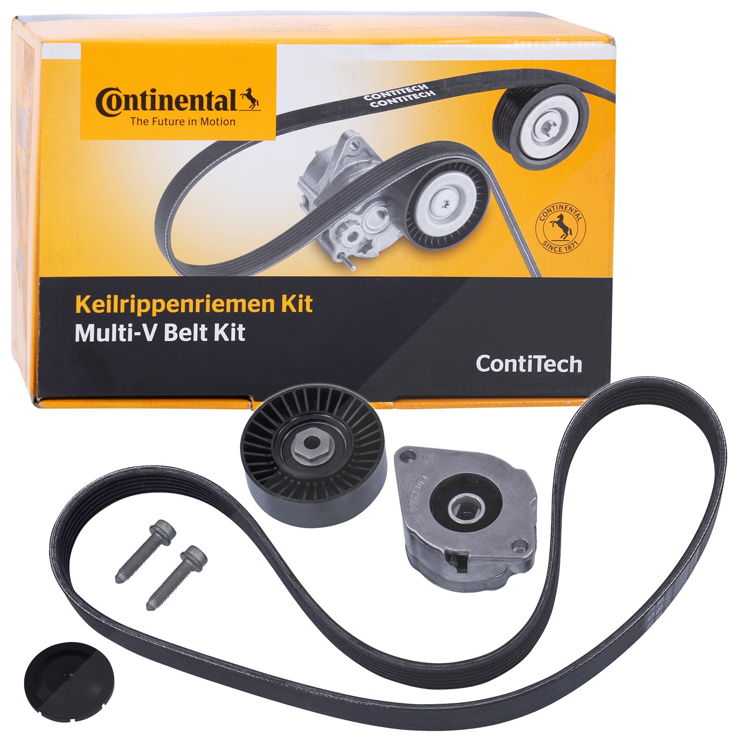 Continental Ctam Keilrippenriemensatz [Hersteller-Nr. 6PK1045K1] für Seat, VW