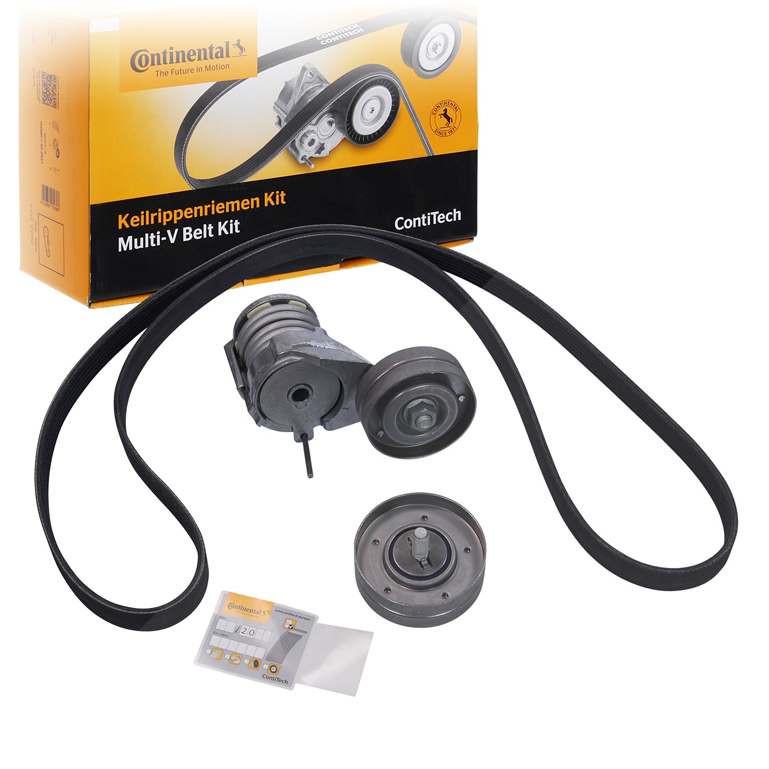 Continental Ctam Keilrippenriemensatz [Hersteller-Nr. 6PK1548K1] für Skoda, Seat, VW