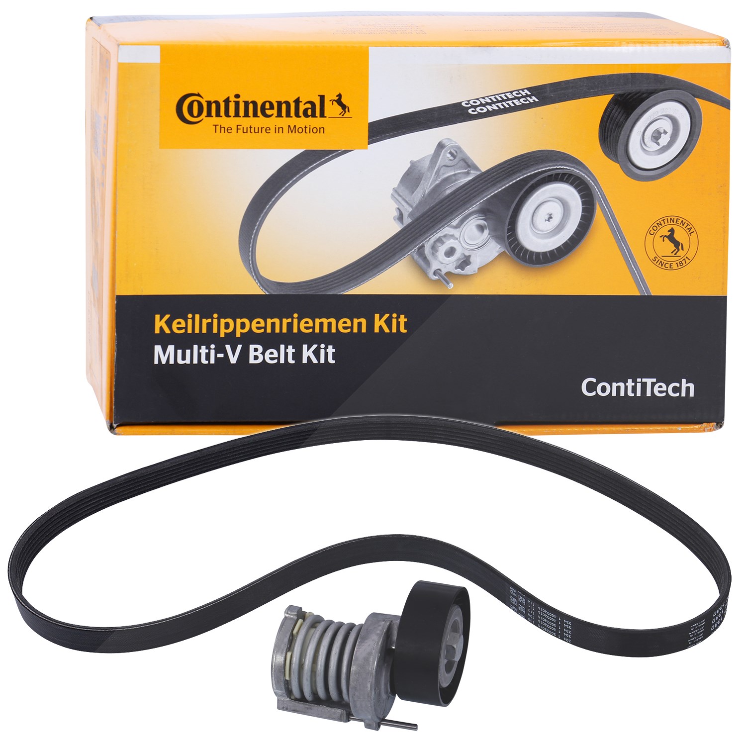 Continental Ctam Keilrippenriemensatz [Hersteller-Nr. 6PK1080K1] für Seat, Skoda, VW, Audi