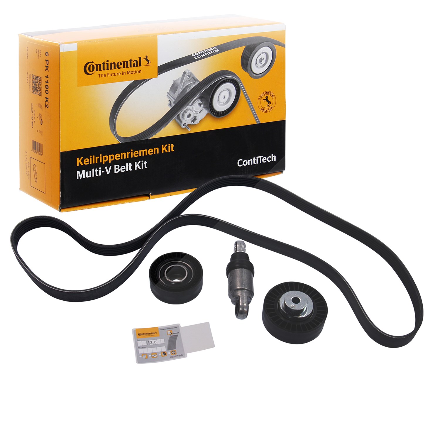 Continental Ctam Keilrippenriemensatz [Hersteller-Nr. 6PK1555K1] für BMW