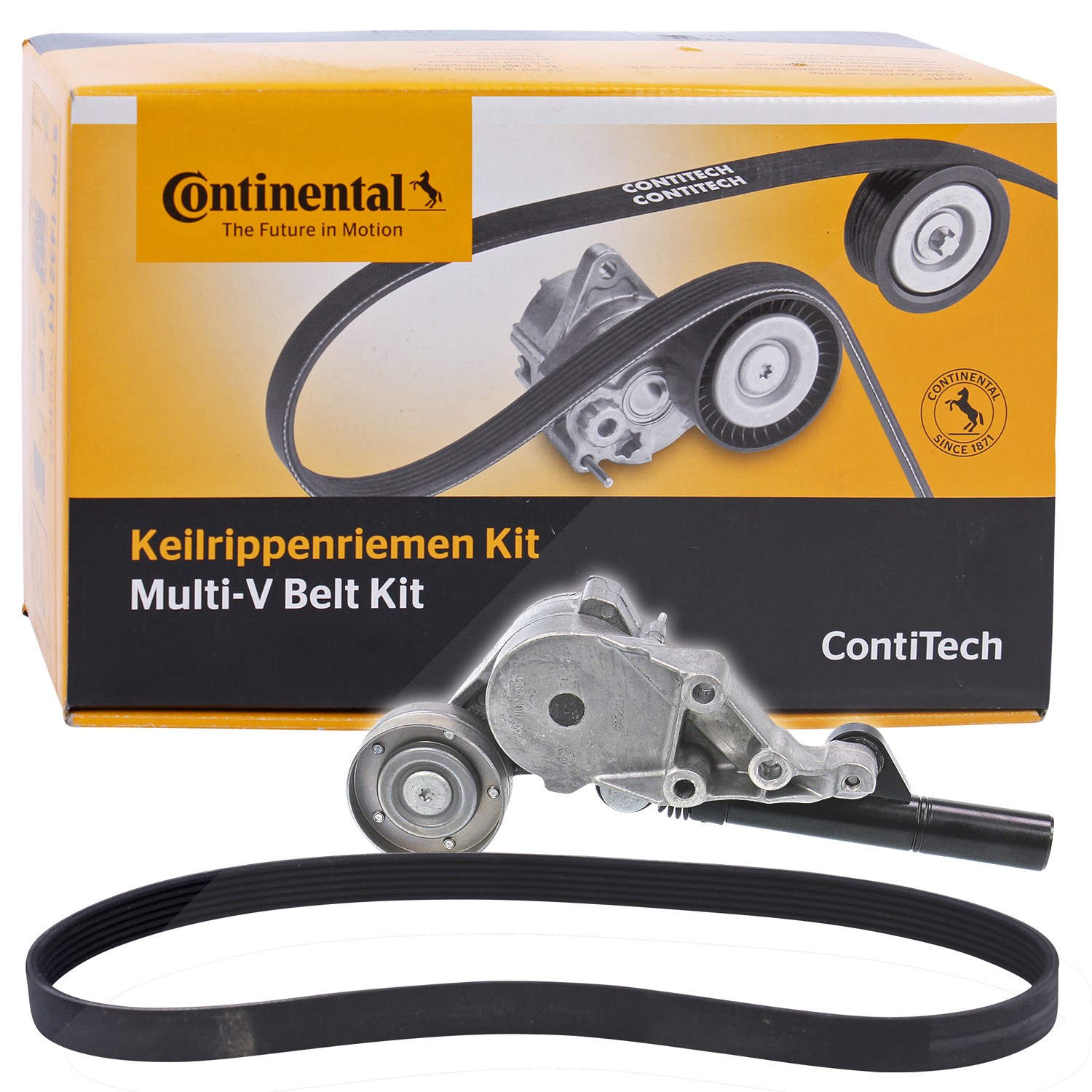 Continental Ctam Keilrippenriemensatz [Hersteller-Nr. 6PK906K1] für Seat, Skoda, VW, Audi
