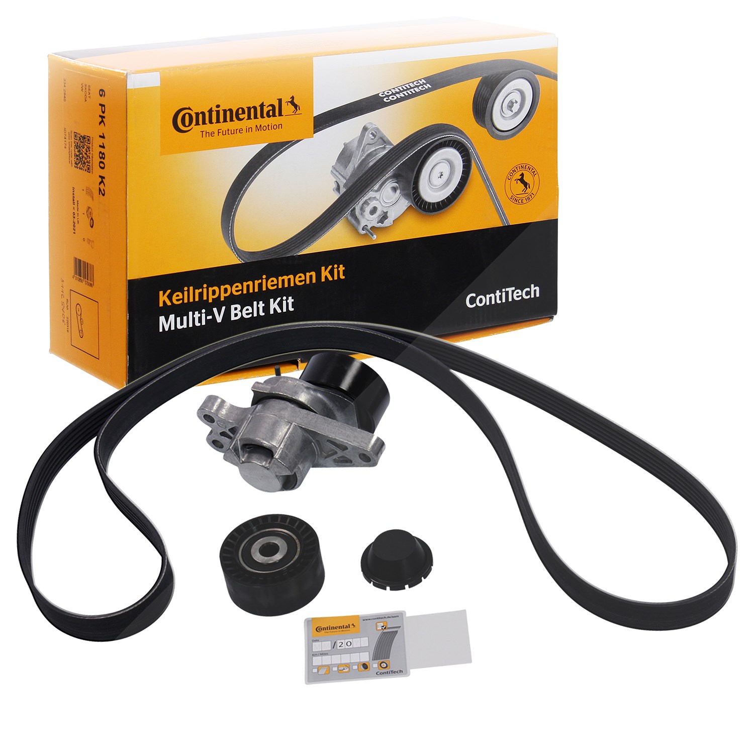 Continental Ctam Keilrippenriemensatz [Hersteller-Nr. 6PK1564K1] für Citroën, Fiat, Peugeot
