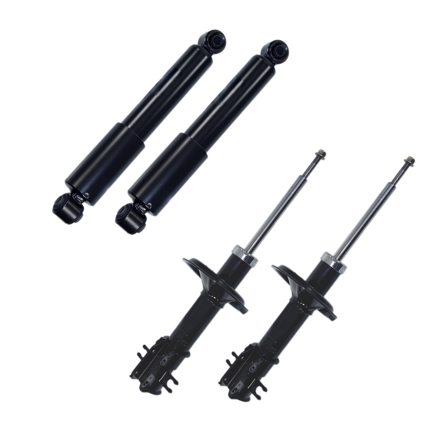 Bestprice 4x Stossdämpfer vorne+hinten Gasdruck beidseitig [Hersteller-Nr. 10700036] für Lancia, Fiat