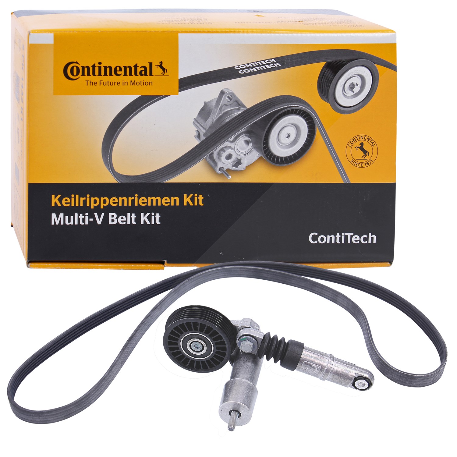 Continental Ctam Keilrippenriemensatz [Hersteller-Nr. 5PK1432K1] für Audi, VW, Skoda