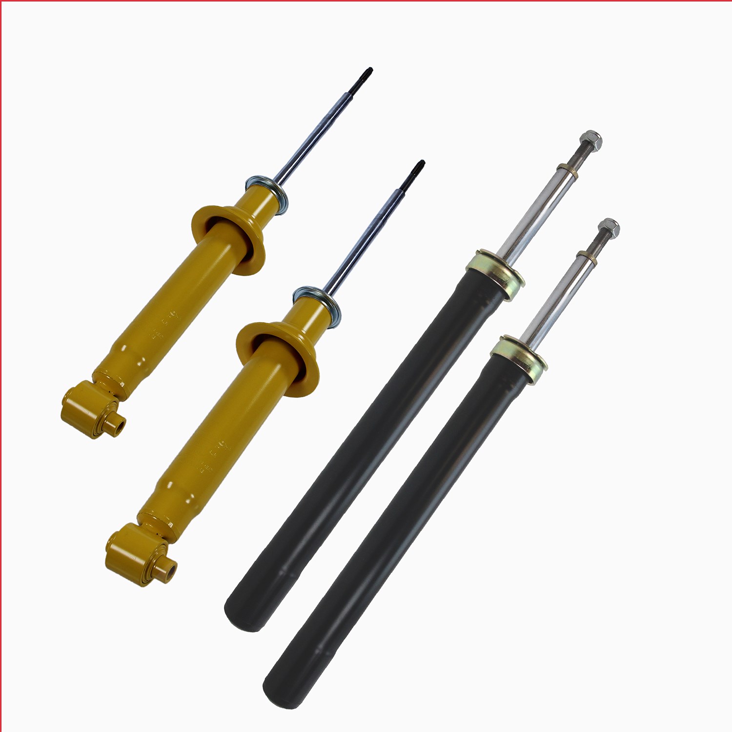 Bestprice 4x Stossdämpfer vorne+hinten Gasdruck beidseitig [Hersteller-Nr. 10700037] für BMW