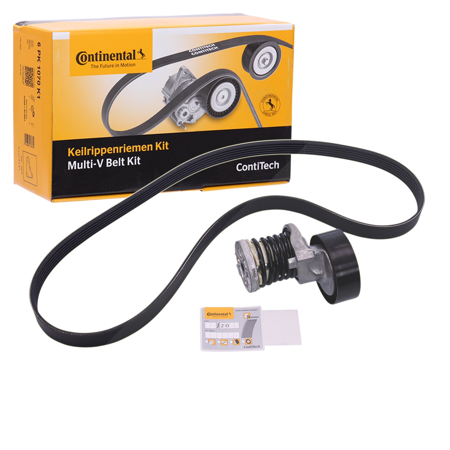 Continental Ctam Keilrippenriemensatz [Hersteller-Nr. 6PK1070K1] für Audi, Skoda, Seat, VW