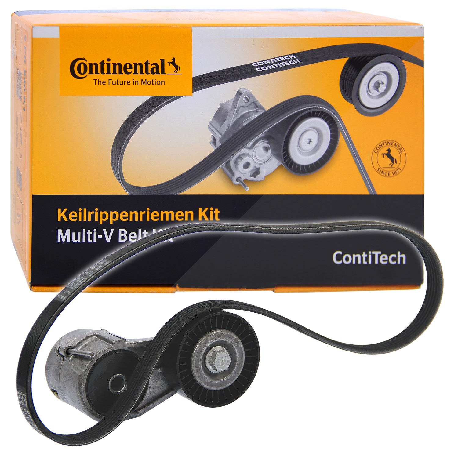 Continental Ctam Keilrippenriemensatz [Hersteller-Nr. 5PK940K1] für Vauxhall, Opel